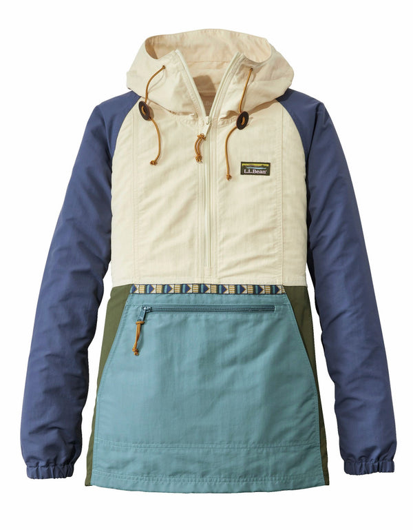 L.L.Bean 505301 Women's Mountain Classic Multi Color Anorak