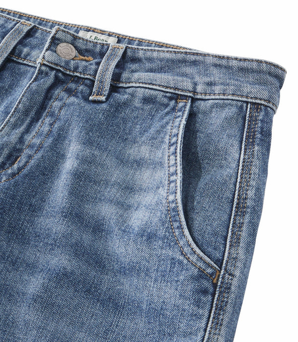 L.L.Bean 517921 Women's 207 Vintage High-Rise Wide Leg Jean