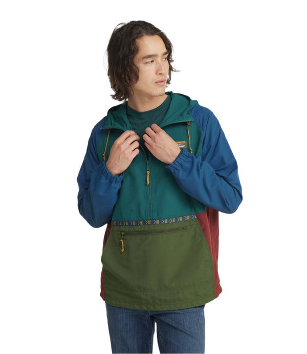 L.L.Bean 505271 Men's Mountain Classic Anorak Multi Color
