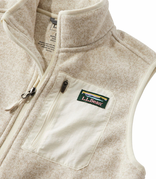 L.L.Bean 511766 Women's Sweater Fleece Long Vest