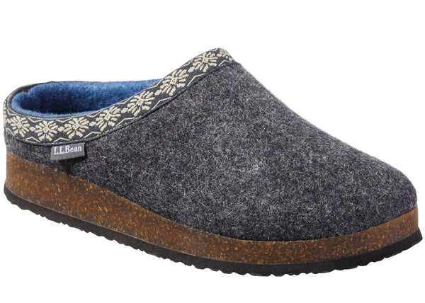 L.L.Bean 301149 Women's Wool Slipper Clog