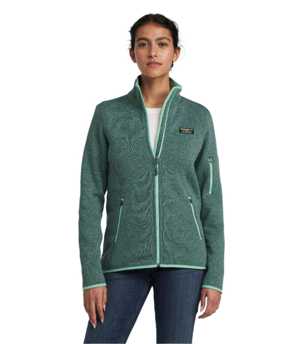 L.L.Bean 504888 Women's Sweater Fleece Full-Zip Jacket