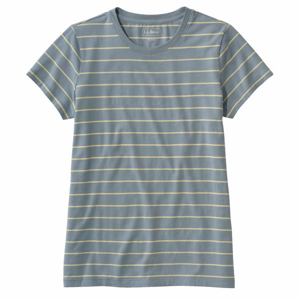 L.L.Bean 513709 Women's Supima Striped Tee