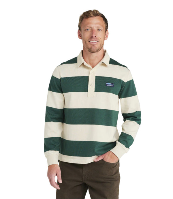 L.L.Bean 521683 Men's Vintage Stripe Rugby