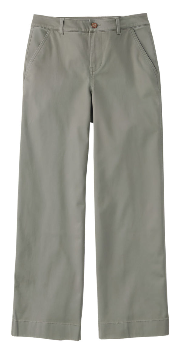 L.L.Bean 521724 Women's Wide Leg Chino