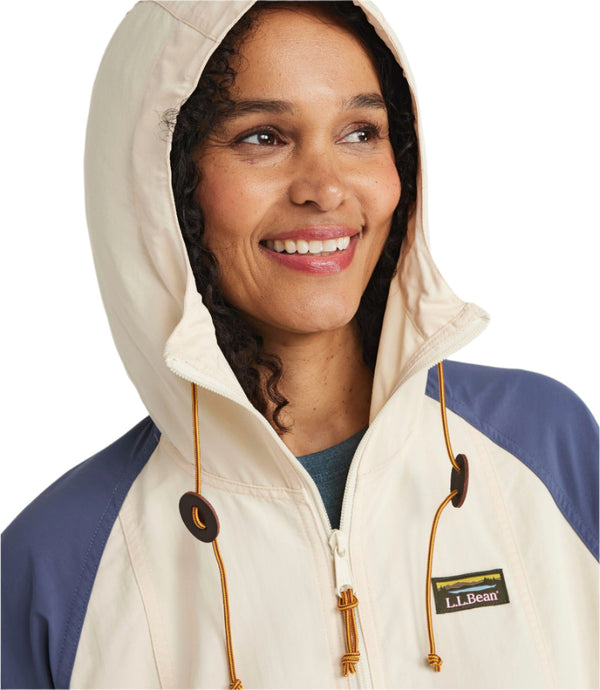 L.L.Bean 505301 Women's Mountain Classic Multi Color Anorak