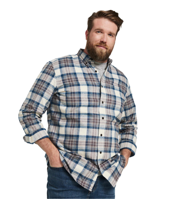 L.L.Bean 298167 Men's Scotch Plaid Flannel Shirt