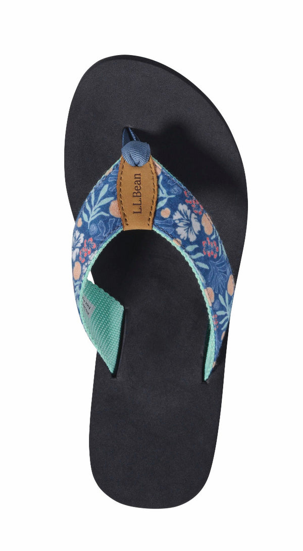 L.L.Bean 305198 Women's Classic Maine Isle Print Flip Flop 3