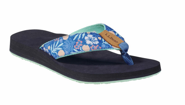L.L.Bean 305198 Women's Classic Maine Isle Print Flip Flop 3