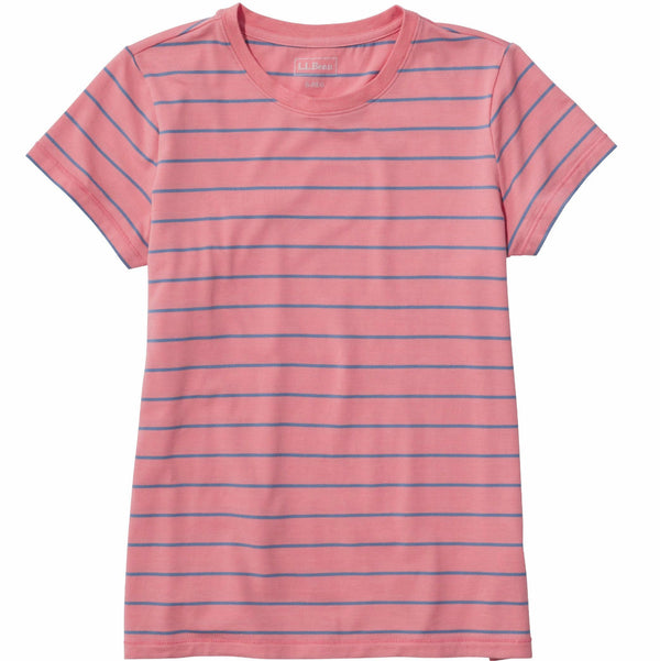 L.L.Bean 513709 Women's Supima Striped Tee