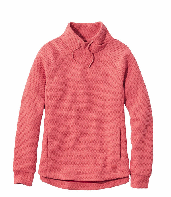 L.L.Bean 520418 Women's Ridgeknit Crossneck Pullover