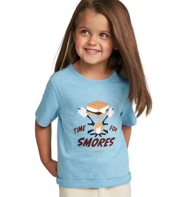 L.L.Bean 518672 Toddlers' Graphic Glow in the Dark Tee
