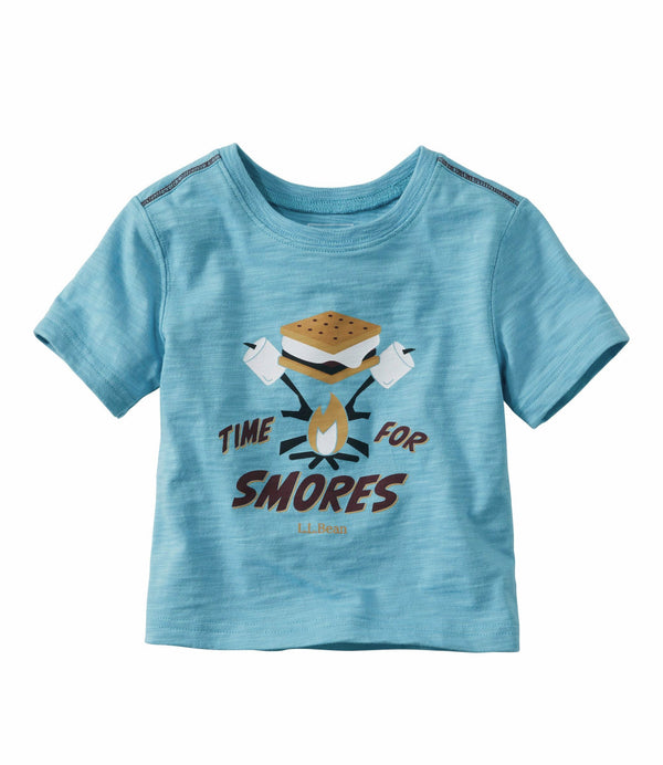 L.L.Bean 518672 Toddlers' Graphic Glow in the Dark Tee