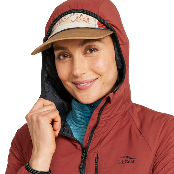 L.L.Bean 525718 Women's Primaloft Packaway Air Hoodie