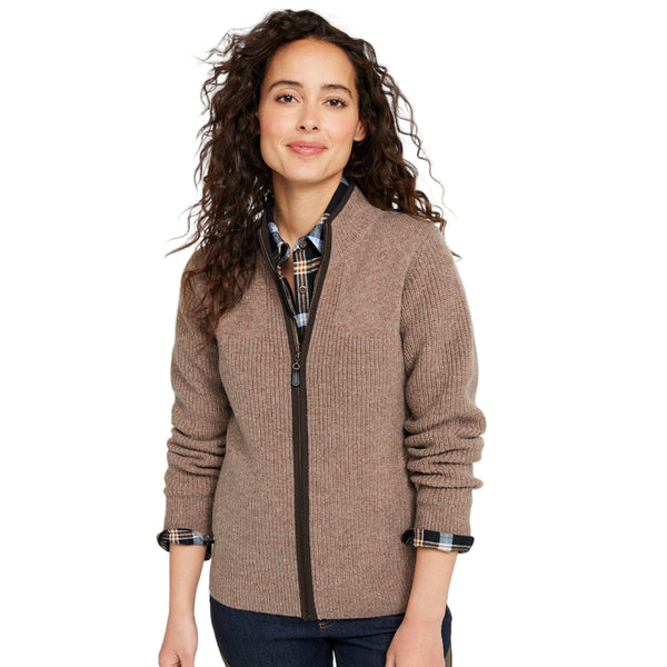 L.L.Bean 526152 Women's Waterfowl Sweater Full Zip