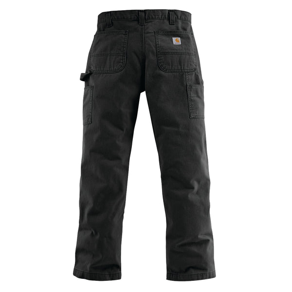 Carhartt B324-BLK Men's Relaxed Fit Twill Utility Work Pant - Black