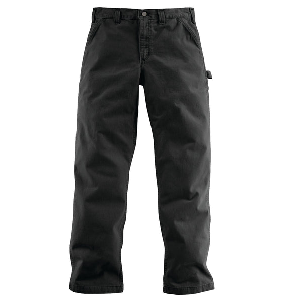 Carhartt B324-BLK Men's Relaxed Fit Twill Utility Work Pant - Black