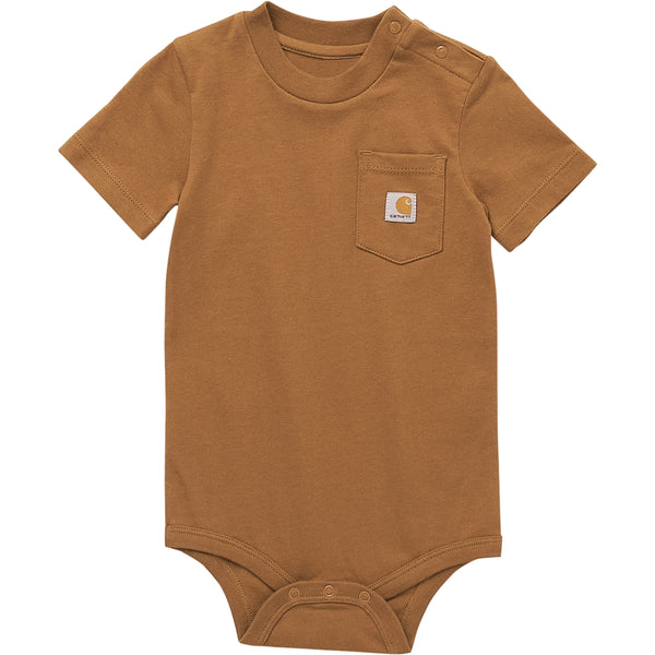 Carhartt Kids CA5004 Short Sleeve Pocket Bodysuit