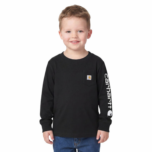 Carhartt Kids CA6458 Long-Sleeve Pocket T-Shirt