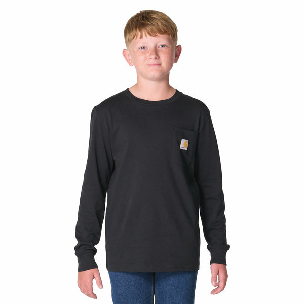 Carhartt Kids CA6458 Long-Sleeve Pocket T-Shirt