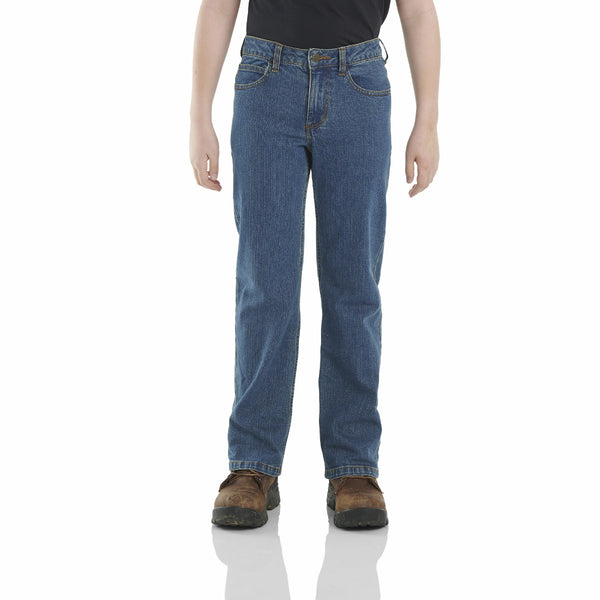 Carhartt Kids CK8374 Rugged Flex Relaxed Fit Denim 5 Pocket Bootcut Jean