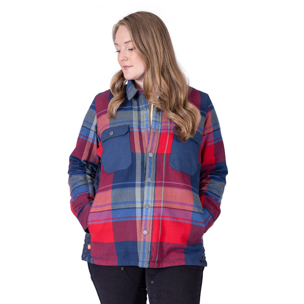 Dovetail Workwear DWF25OWE Women's Durham Quilted Shirt Jac