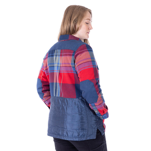 Dovetail Workwear DWF25OWE Women's Durham Quilted Shirt Jac