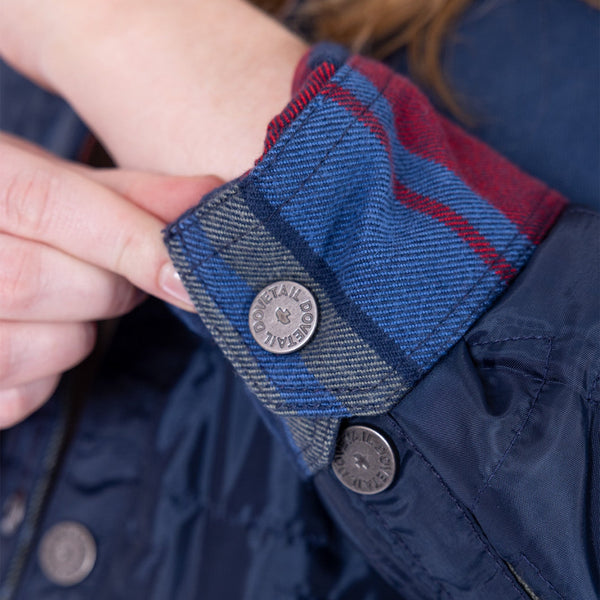 Dovetail Workwear DWF25OWE Women's Durham Quilted Shirt Jac