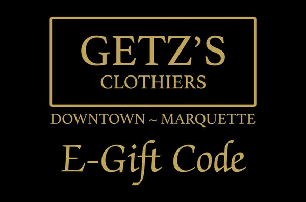 Getz's Inc. E-Gift Code