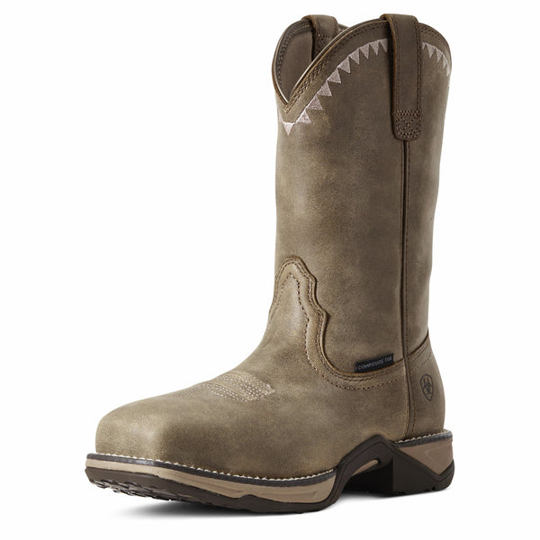 Ariat 10029498 Women's Anthem Deco Square Toe Composite Toe Work Boot