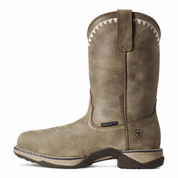 Ariat 10029498 Women's Anthem Deco Square Toe Composite Toe Work Boot