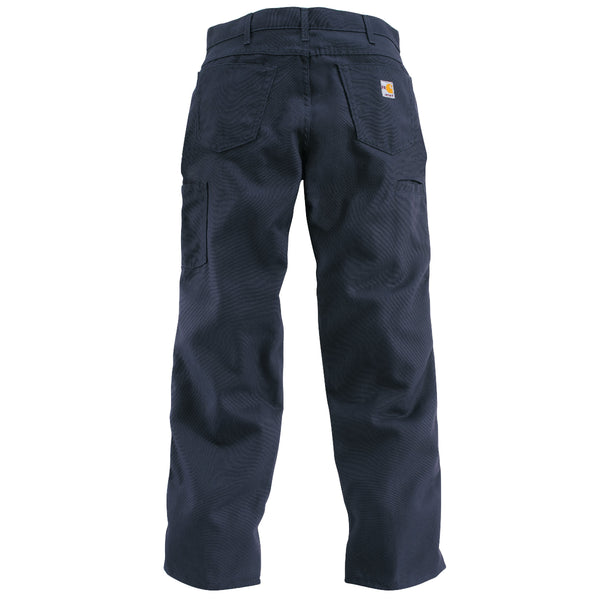 Carhartt FRB159-DNY Men's FR Loose Straight Canvas Pant - Dark Navy