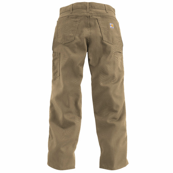 Carhartt FRB159-GKH Men's FR Loose Straight Canvas Pant - Golden Khaki