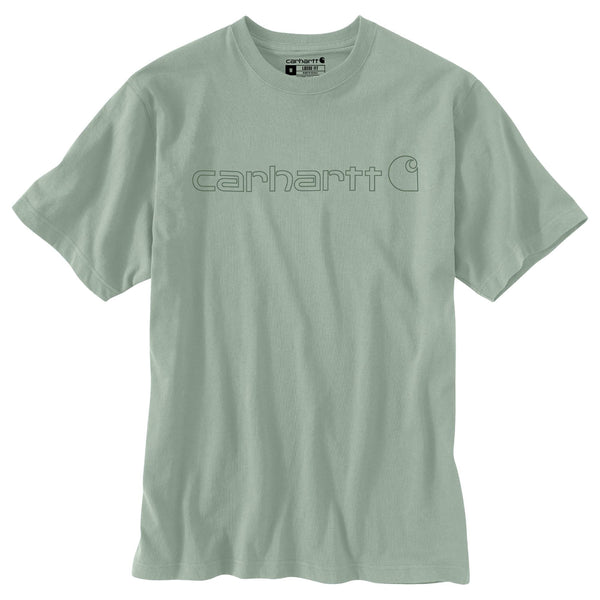 Carhartt K195-SNSLF25 Men's Loose Fit Heavyweight SS Logo Graphic T-Shirt - Seasonal Colors