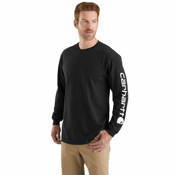 Carhartt K231-CORE Men's Dearborn Loose LS Logo T-Shirt