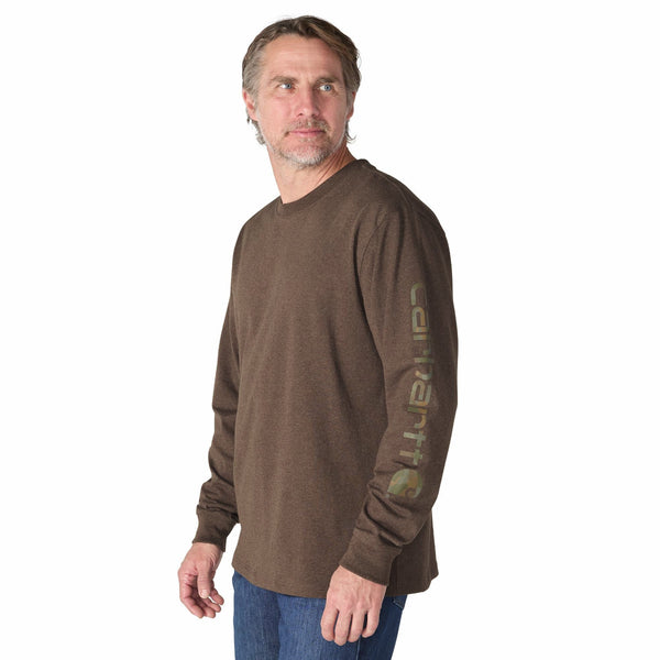 Carhartt K231-F26 Men's Dearborn Loose LS Logo T-Shirt