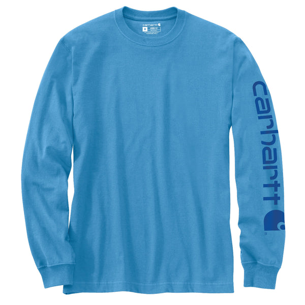 Carhartt K231-SNSLS26 Men's Dearborn Loose LS Logo T-Shirt - Seasonal Colors