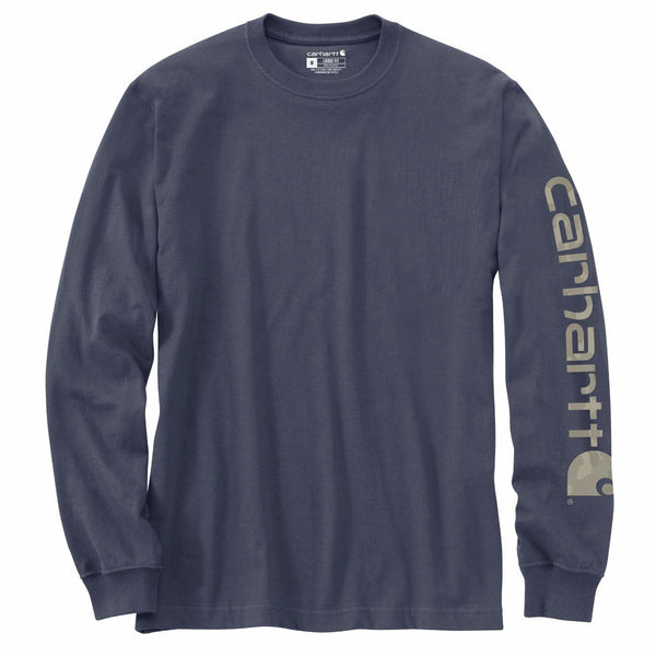 Carhartt K231-F26 Men's Dearborn Loose LS Logo T-Shirt