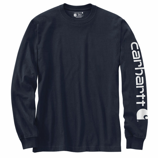 Carhartt K231-CORE Men's Dearborn Loose LS Logo T-Shirt