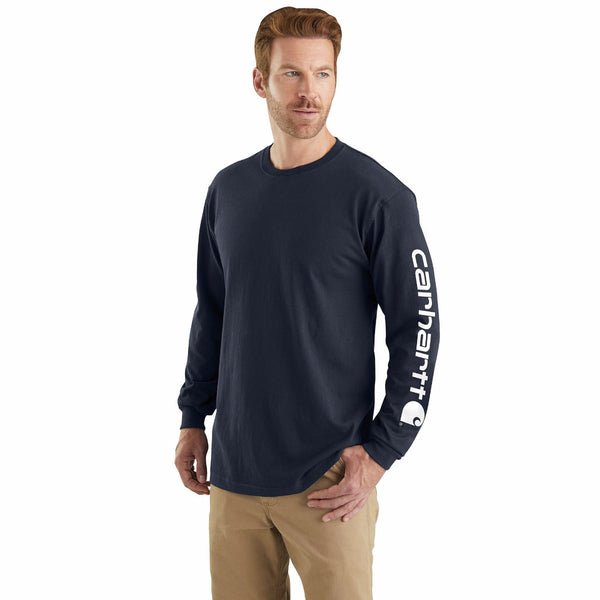 Carhartt K231-CORE Men's Dearborn Loose LS Logo T-Shirt
