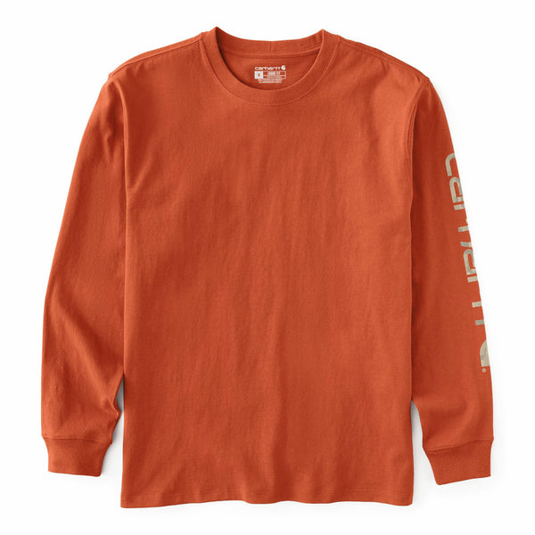 Carhartt K231-F26 Men's Dearborn Loose LS Logo T-Shirt
