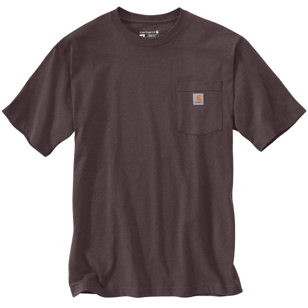 Carhartt K87-SNSLF25 Men's Loose Fit Heavyweight SS Pocket T-Shirt - Seasonal Colors