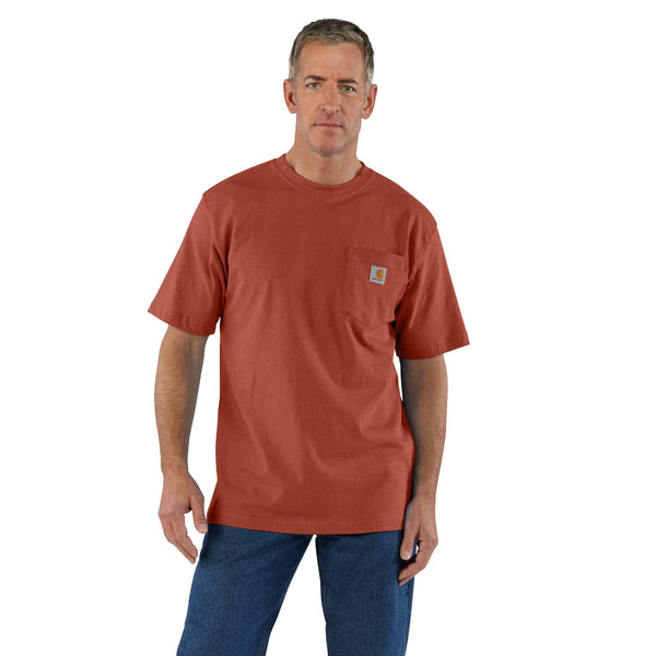 Carhartt K87-SNSL Men's Loose Fit Heavyweight SS Pocket T-Shirt - Seasonal Colors