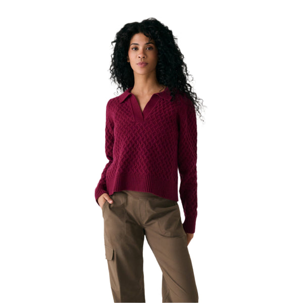 Lole LSW4680 Women's Verdun Polo Sweater