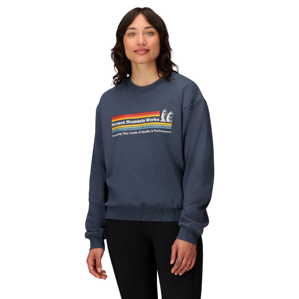 Marmot M16296 Women's 1983 Crew Sweatshirt