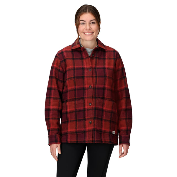 Marmot M16327 Women's Pinecrest Heavyweight Flannel Overshirt