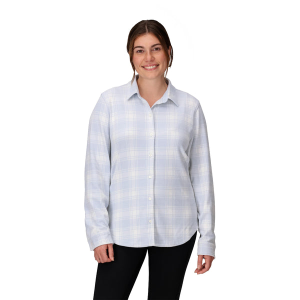 Marmot M16481 Women's Alpine Haven Knit Flannel Long Sleeve