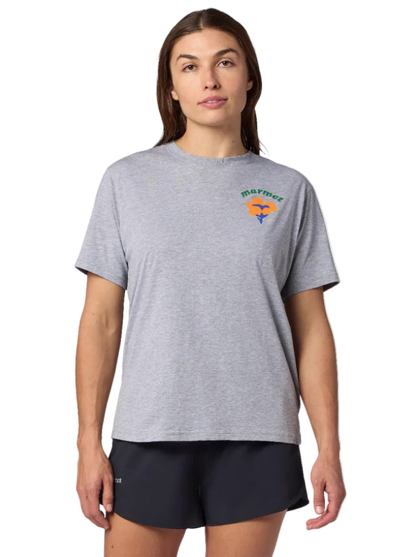 Marmot M16714 Women's Born to Bloom Tee Short Sleeve
