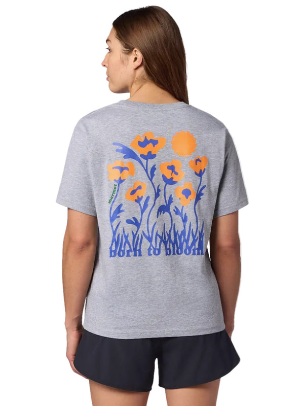 Marmot M16714 Women's Born to Bloom Tee Short Sleeve