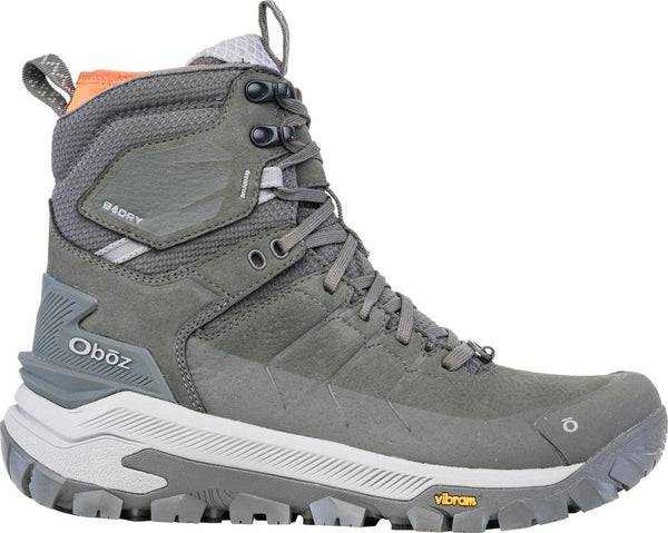 Oboz 83501 Men's Bangtail Mid Insulated B-DRY